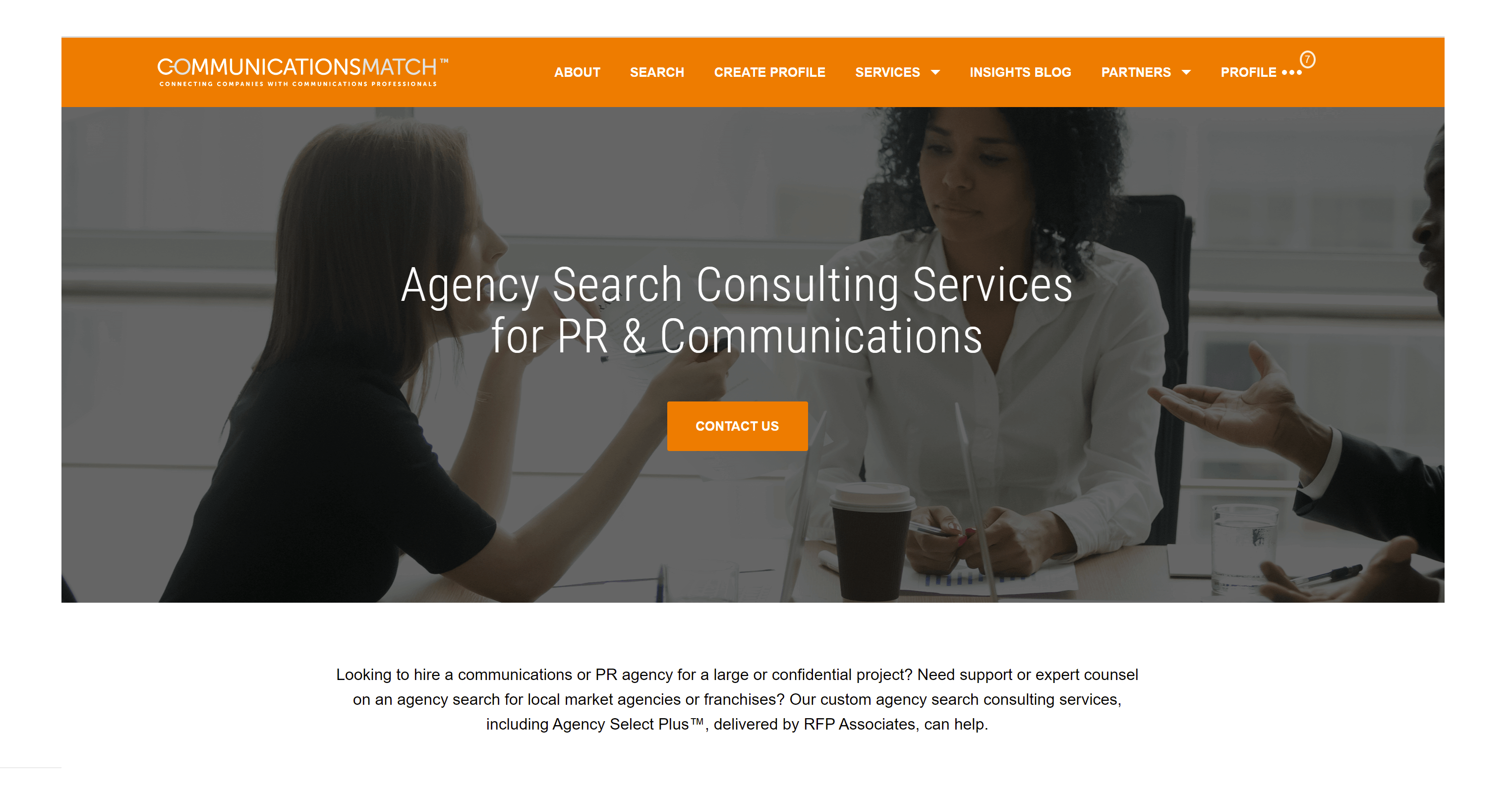 Agency Search Consulting Services