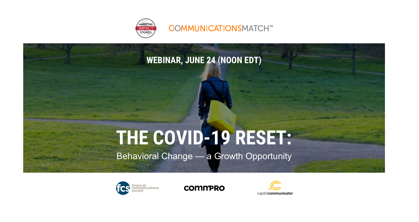 COVID-19 Reset Behavioral Change