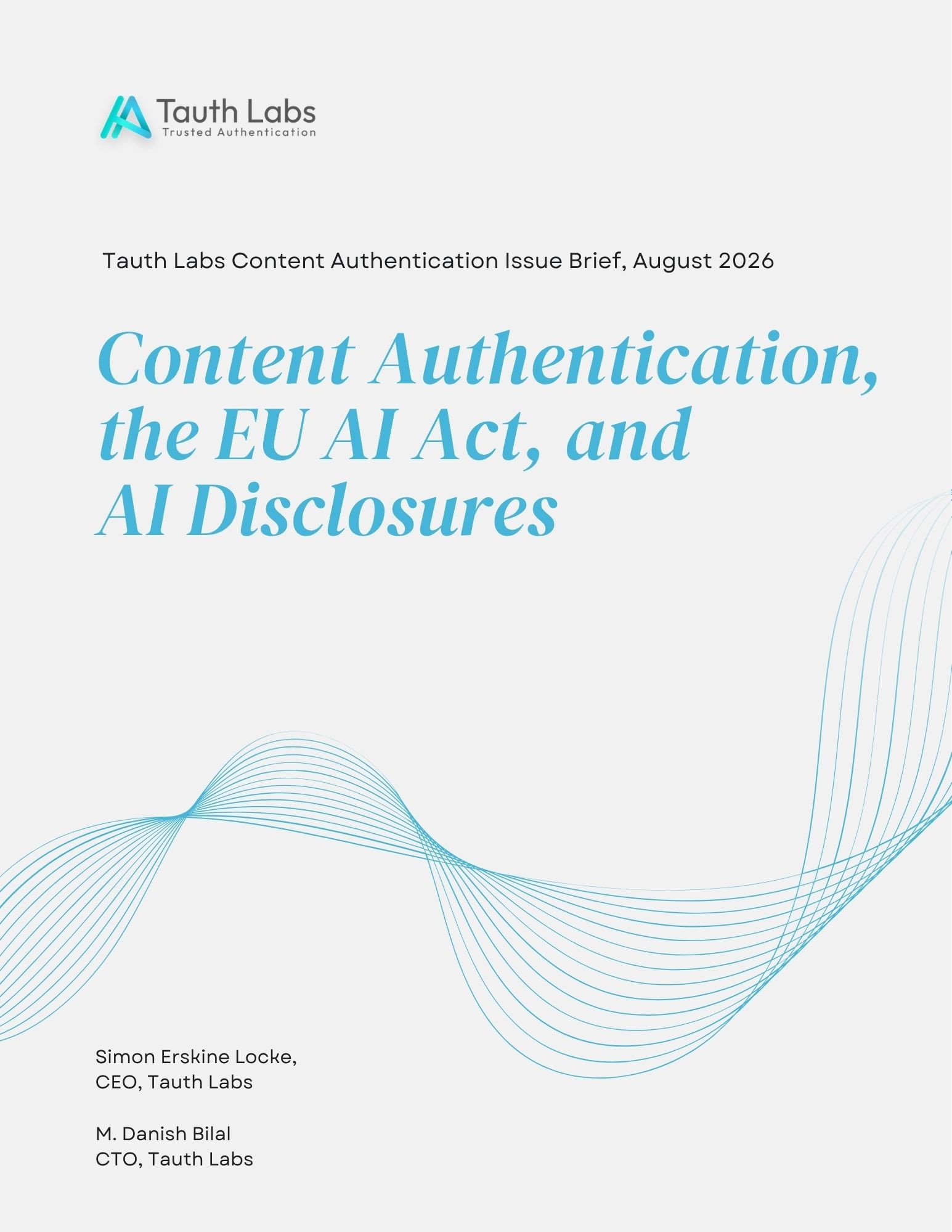 Content Authentication EU AI Act